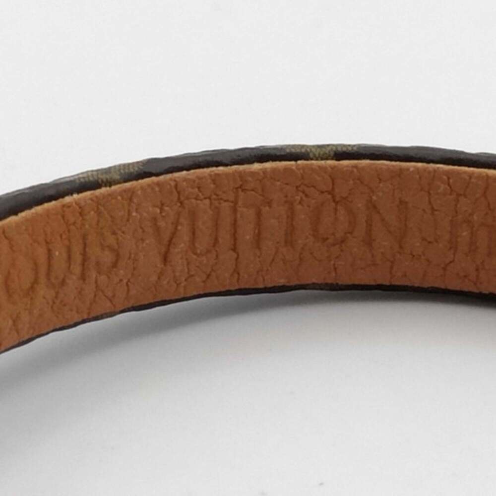 LOUIS VUITTON Brown Monogram Charm Bracelet - Picture 9 of 10